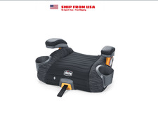 Chicco GoFit ClearTex Plus Backless Belt-Positioning Booster Car Seat, LATCH Att