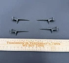Vintage 1985 GI Joe Cobra Moray Hydrofoil Rear Gun Set Of 4 Original Hasbro