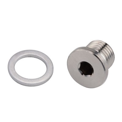 14mm x 1.5 Engine Oil Drain Flush Plug 304 Stainless Steel Fits Porsche Panamera