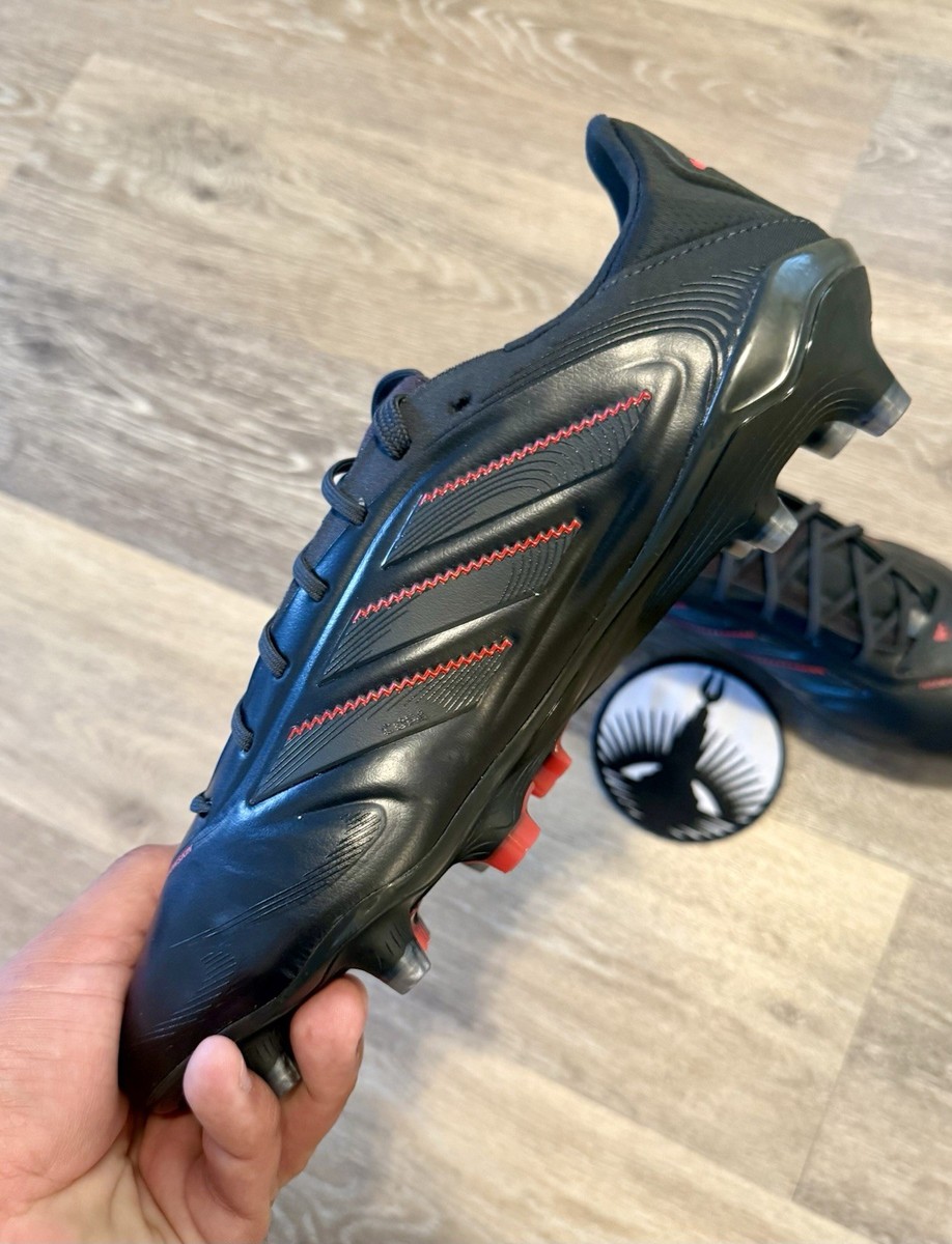 Adidas Copa Pure III Elite FG Black Red Soccer Cleats ID9041  display picture 3