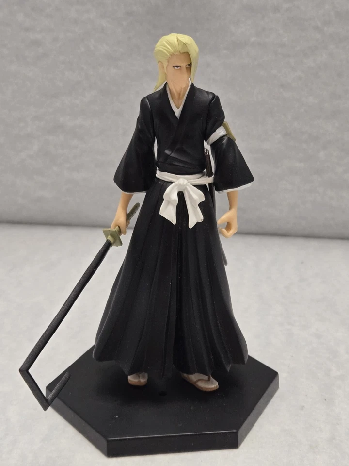 Figura de acción Bleach Character Trading Kira Izuru Bandai Vintage 2006 5" Foto 4 de 4