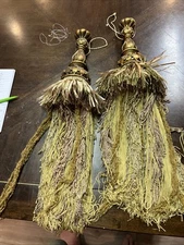 drapery tie backs tassel