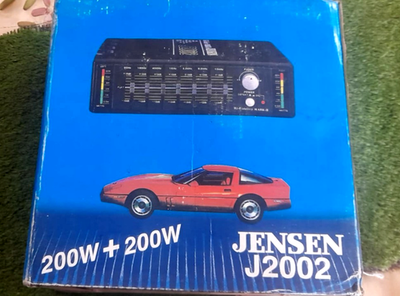 JENSEN J2002 CAR AUDIO AMPLIFIER / EQUILIZER 200W+200W | eBay