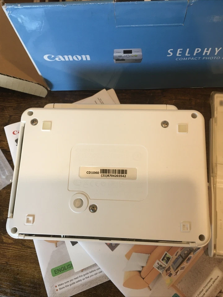 Canon CP780 SELPHY Portable Photo Printer Silver Used Open Box - Image 4 of 4