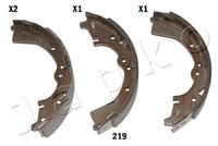 Japko Bremsbackensatz 55219 FüR Hilux Toyota 255Mm 7 Pick Up 6 KDN145 KDN150