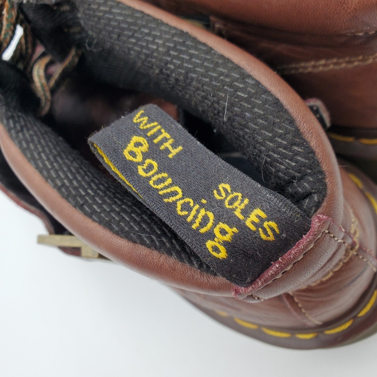 Dr. Martens 9946 Brown Leather Strap Boots Y2K Chunky Platform 10 UK, 11 US Goth Dr. Martens 9946 Men main image 3