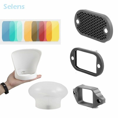 Magnetic Flash Modifier Sphere Light Bounce Diffuser Filter Gel For Speedlites