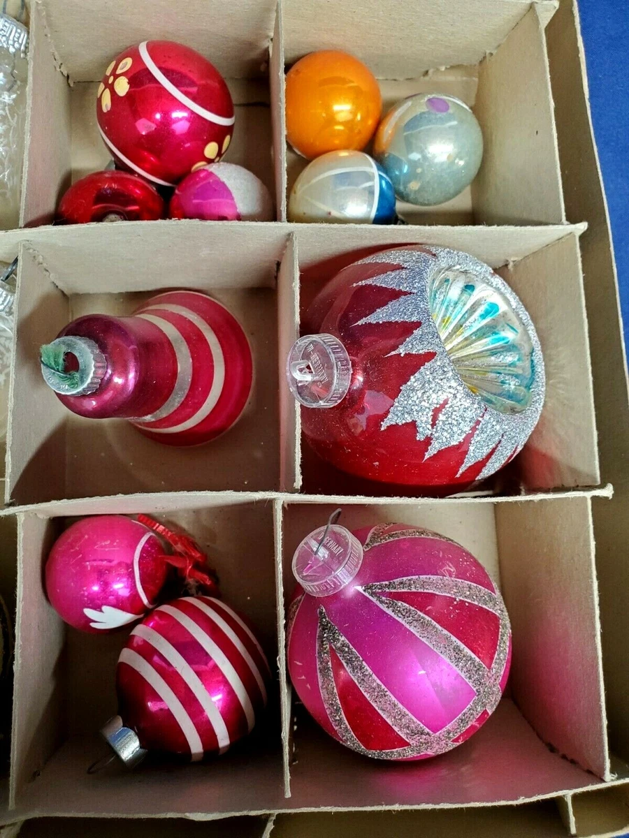 Shiny brite ornaments vintage deals
