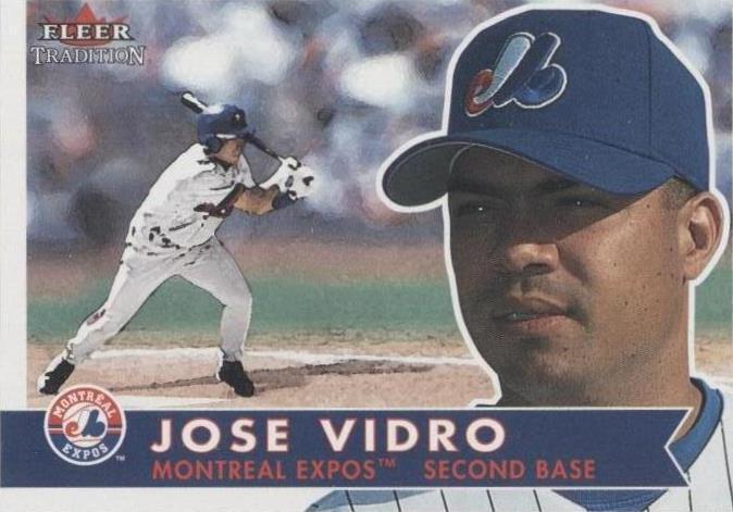 2001 Fleer Tradition - Jose Vidro #154 - 1 of 1