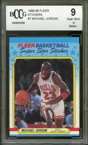 Michael Jordan Grade 9 Sports Trading Cards & Accessories Michael Jordan Grade 9 Sports Trading Cards & Accessories