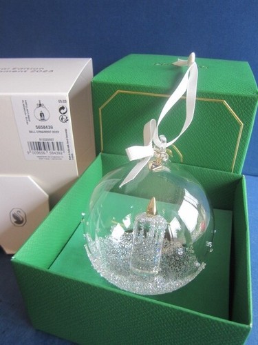 Swarovski Crystal A.E.2023 Christmas Ball Ornament Art 5658439 - Picture 6 of 9