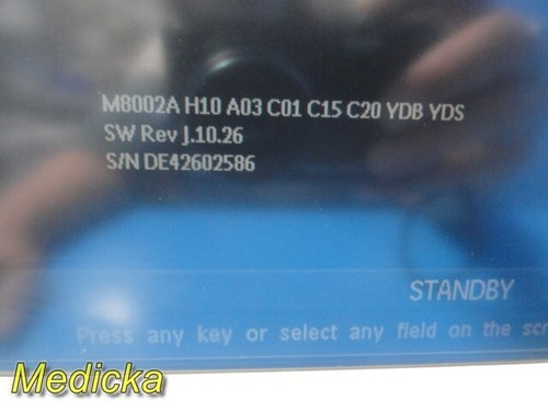 Philips MP30 (M8002A) Anesthesia Patient Monitor W/ MMS Module & Leads ~ 35211 - Picture 5 of 24