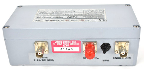 Vallen Systeme GmbH Ae Acoustic Emission Preamplifier Aep3 - 28V Dc Input