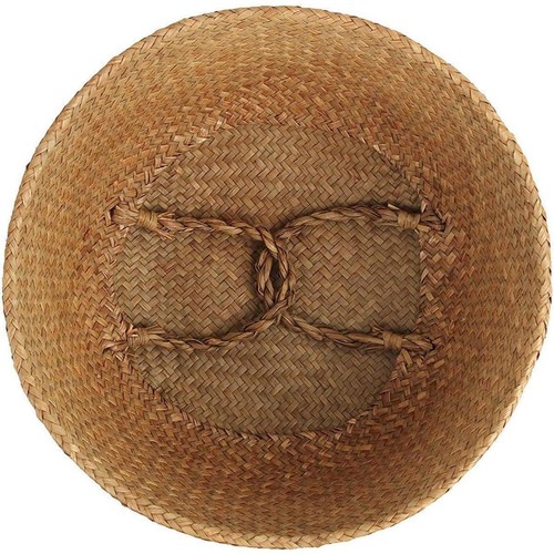 Woven Seagrass Belly Basket for Storage Plant Pot Basket and Laundry Picnic M - Picture 5 of 9