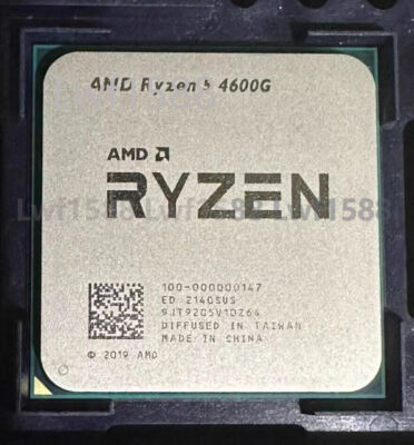 AMD Ryzen 5 4600G AM4 6-core 4.2GHz CPU processor R5 4600G Radeon graphics card
