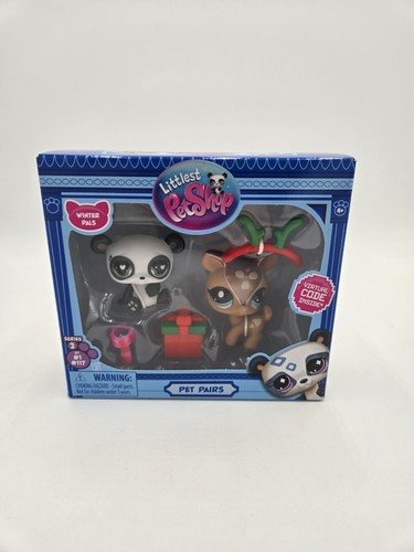 Littlest Pet Shop Haustierpaare mit virtuellem Code Serie 2 Winterfreunde neu im Karton