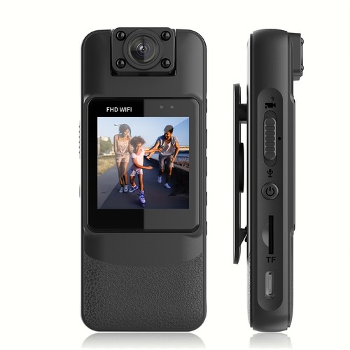 Body Camera 4K WiFi Pocket Audio Video Recorder Night Vision Cam Support 256GB - Picture 4 of 24