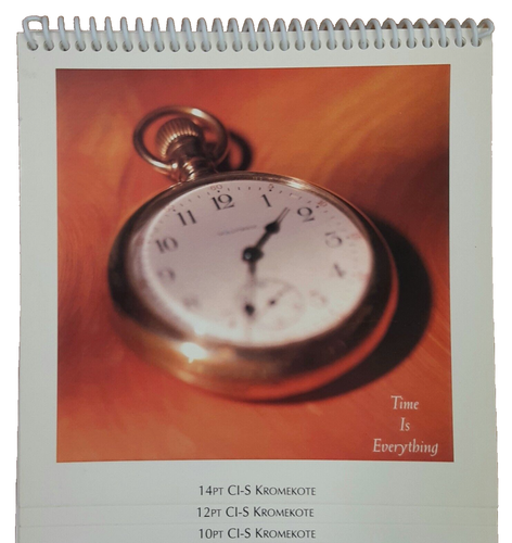 On Demand Digitaldruck Papier Muster Muster Werbetablette spiralgebunden - Bild 2 von 15