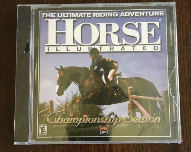 Horse Illustrated Rare CD ROM Video Game Ultimate Riding Adventure