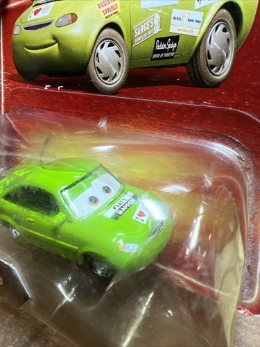 MATTEL DISNEY PIXAR CARS FINAL LAP #142 NICK STICKERS B10 - Picture 6 of 8