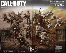 Mega Bloks Construx Call of Duty Legacy Heroes New Sealed Toy CPC67 Gift