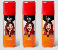 3 packs - Hyde and EEK Boutique Spray on Temporary Hair Color 3 oz  Red 