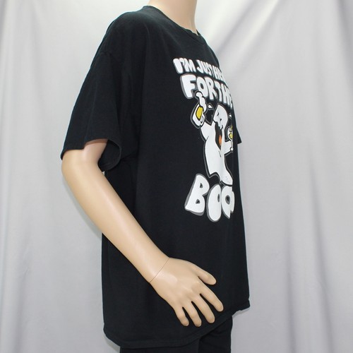 I'm Just Here For The Boos 2XL Camiseta Negra Ropa Híbrida Halloween - Imagen 2 de 7