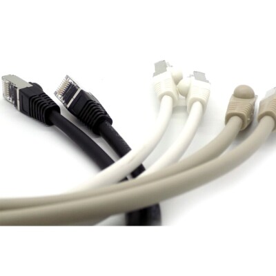 Cat6a Internet Kabel 10GB SCHNELL SSTP geschirmt RJ45 Netzwerk Ethernet Gaming SET