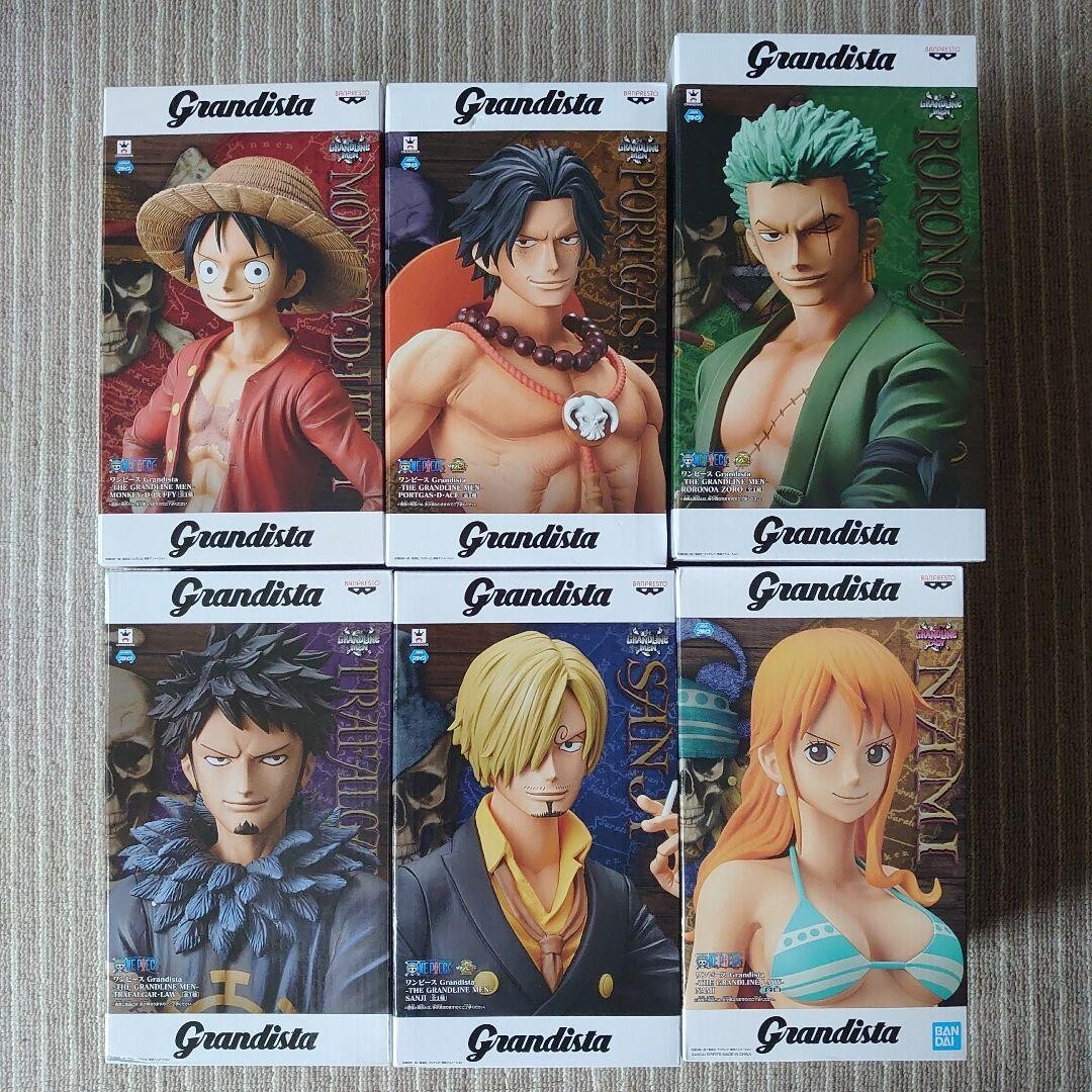 ONE PIECE  Grandista  3兄弟セット Banpresto One Piece Grandista figure Luffy & Ace & Sabo 3 set