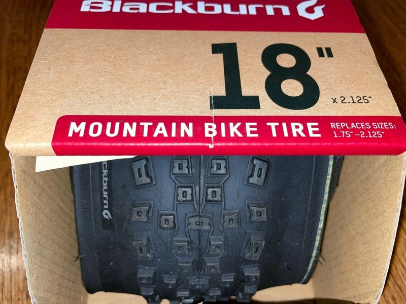 NIB Blackburn Tire 18" x 2.125" for BMX, Mountain Bike