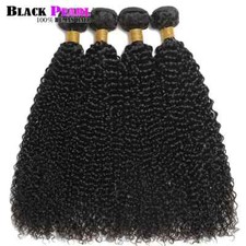 Afro Kinky Curly Human Hair Bundles Top Raw Hair Extensions Virgin Hair Weave