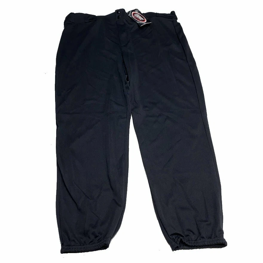 Pantalon vintage vélo baseball softball gris rayures bleu