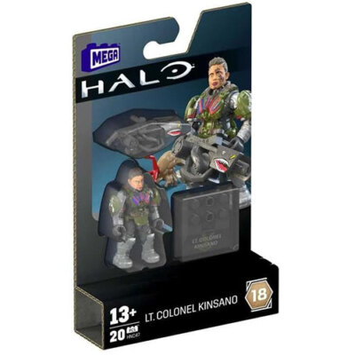 MEGA Construx - Halo Universe S18 Micro Action Figure - LT. COLONEL KINSANO