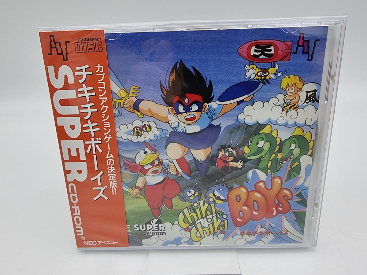 PCエンジンチキチキ・ボーイズ super CD-ROM ・CAPCOM