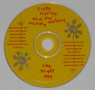 Ziggy Marley - One Bright Day 1989 U.S. promo cd -Rare! | eBay