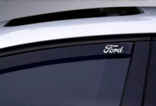 X6 Ford Windabweiser Aufkleber Auto Fensteraufkleber Stoßstange Rein Schutz Weiß