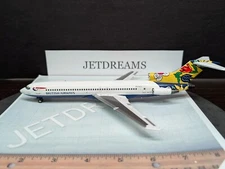 1/200 BRITISH AIRWAYS / COMAIR BOEING 727-200 SWEDEN COLORS ZS-NOU INFLIGHT 200