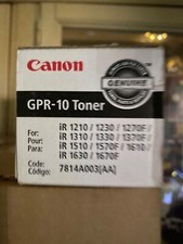 CARTUCHO DE TÓNER CANON GPR-10, CARTUCHO NEGRO
