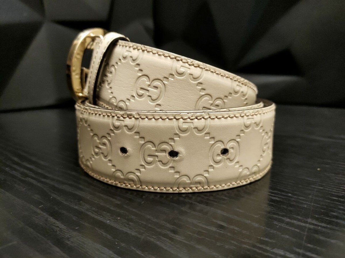 Gucci Leather Belt Size 85 | eBay