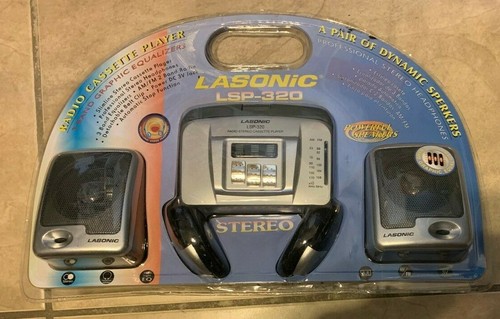 LASONIC AM/FM Stereo Cassette Player 
