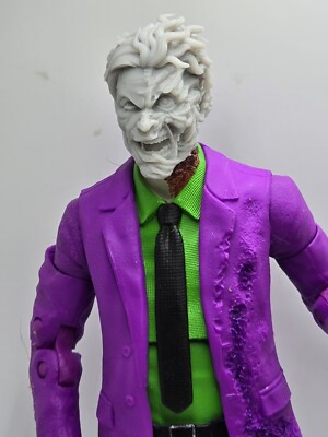 3d Print TWO FACE HEAD#2 1:10 7