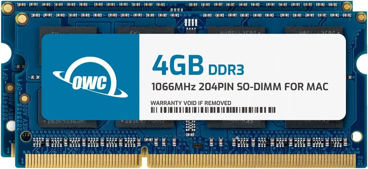 PC2-8500 (DDR2-1066) Bus Speed Computer RAM 8 GB Total Capacity