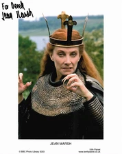 Jean Marsh DOCTOR WHO 10 x 8 Genuine Signed Autograph COA 33707