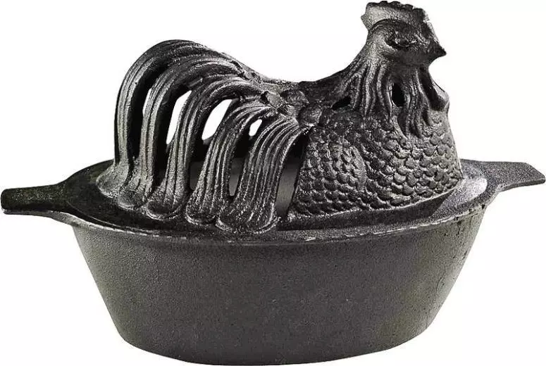 NEW US STOVE CS 01 CAST IRON 1 QT WOOD STOVE HUMIDIFIER KETTLE CHICKEN STEAMER