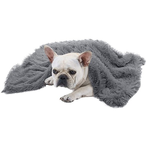 Pet Dog Cat Fleece Blanket Extra Large Washable Thick Warm Soft Fluffy Throw Mat - Picture 10 of 11