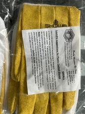 NEW Brushy Mountain S Beekeeping Plastic Coated Gloves Canvas Sleeves Beekeeper