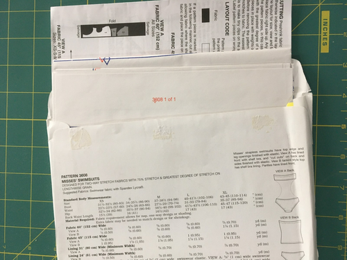 KWIK SEW Swimsuit Strapless Tankini or Cut Out Sides Pattern XS-XL UNCUT - Picture 2 of 2