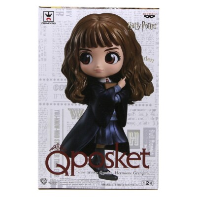 Banpresto Q Posket Figur Hermine Granger – 14 Cm – Harry Potter – PVC-Sammelfigur Mit Basisständer – Offiziell Lizenziert – Für Kinder & Erwachsene