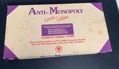 Anti-Monopoly 3x Spiele Limited Luxus Edition Nr. 797 ASS Altenburger