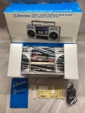 Emerson Stereo Cassette Play Record Radio Ctr935 Brand New Original Box &amp; Papers